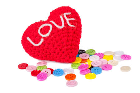 Buttons of various colors.の写真素材