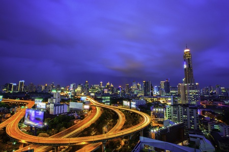 Expressway Bridge in Bangkok.
