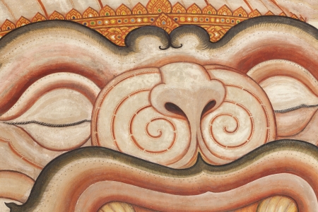 Murals at Wat Phra Kaew のeditorial素材