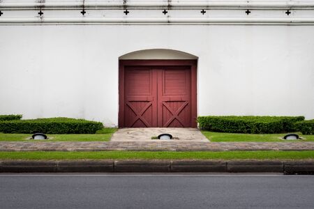 Thai King's palace doorの写真素材