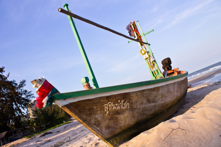 Fishing boatのeditorial素材