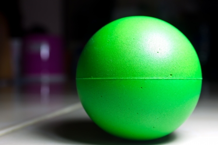Green ballの写真素材