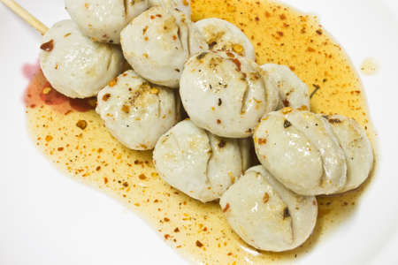 roast meatballの写真素材