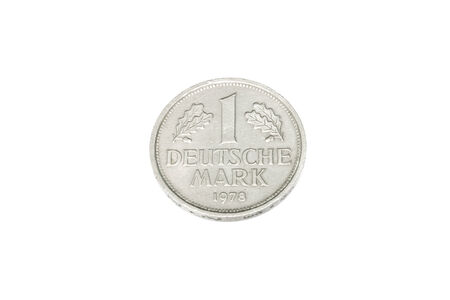 Old Coin of German 1978の写真素材