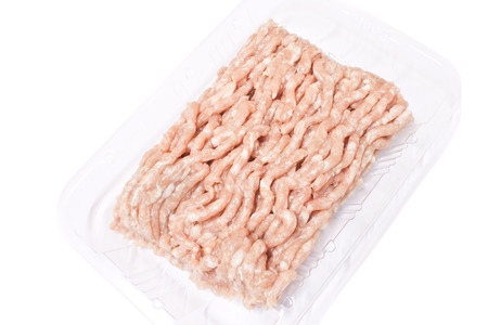 Mashed raw pork