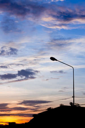 sunsetの写真素材