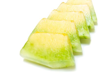 Thai cantaloupe slicedの写真素材