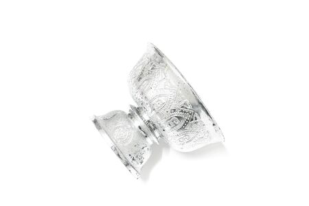 Silver containerの写真素材