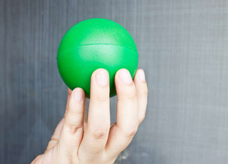 Green ballの写真素材