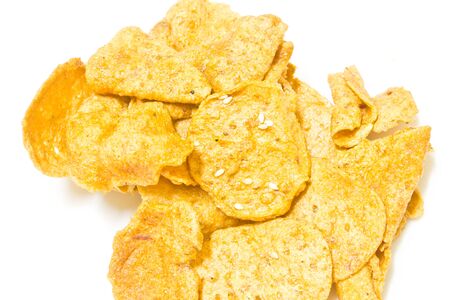 Snack made from fishの写真素材