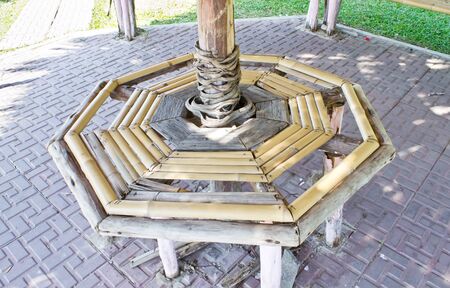 table bambooの写真素材