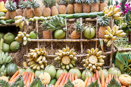 fruits and vegetablesの写真素材