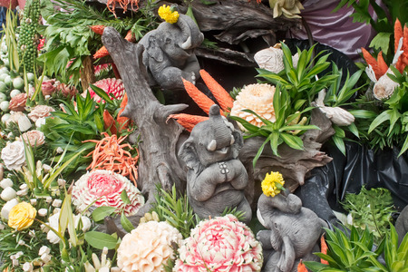 Gardening Carving Fruitの写真素材