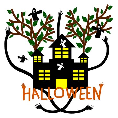 Halloween day vectorのイラスト素材