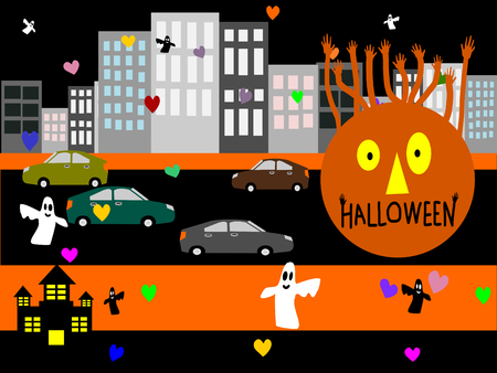 Halloween day vectorのイラスト素材