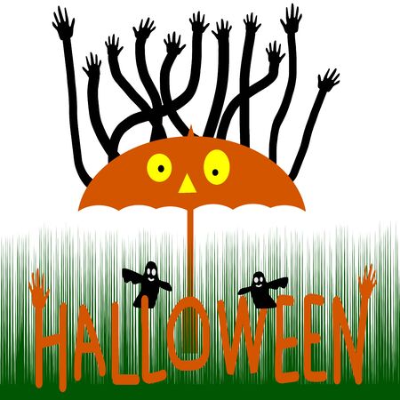 Halloween day vectorのイラスト素材