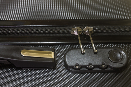 Luggage lock security codeの写真素材