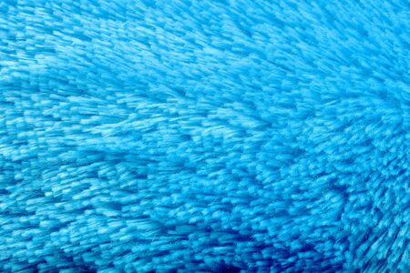 Blue fabric, backgrounds and texturesの写真素材