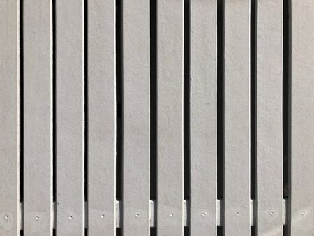 White wooden fence backgrounds and texturesの写真素材