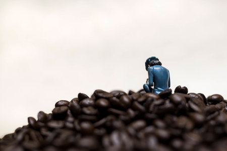 coffee beansの写真素材