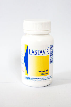 another package of Lastavir from GPO Thailand,shallow focusのeditorial素材