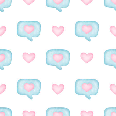 valentine's day seamless pattern