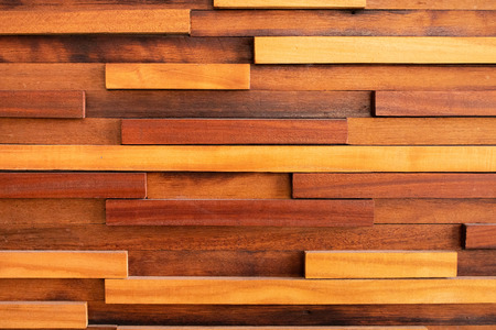 dark brown  wooden texture background surface abstract timber old plank wall stackの写真素材