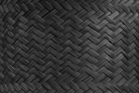 Rattan texture, detail handcraft bamboo weaving texture background. woven pattern.
