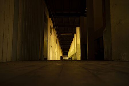 The school closed during the outbreak of the Covid 19 virus. To prevent the spread of germs.の写真素材