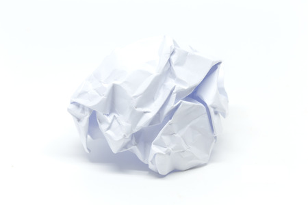crumpled paper