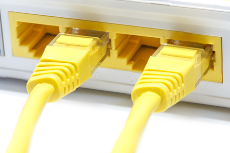 router Wireless  LAN White background