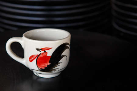 Glass ceramic chickenの写真素材