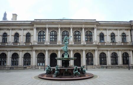 Hamburg city hall - Rathaus. Germanyのeditorial素材