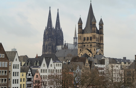 Old Town - Cologne, Germanyのeditorial素材