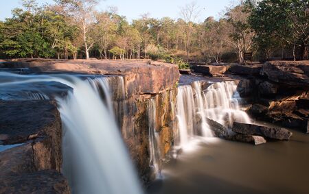 Waterfall in the nationalの写真素材