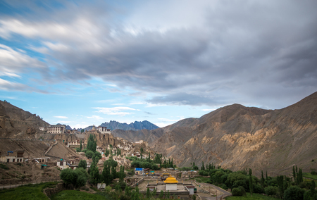 Lamayuru village, Leh Ladakh , Indiaの写真素材