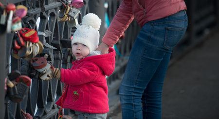 Irkutsk, Russia - March 14: Unidentified Children in Irkutsk 14, 2016のeditorial素材