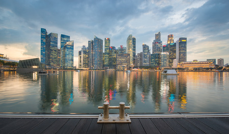 Singapore Cityscapeのeditorial素材