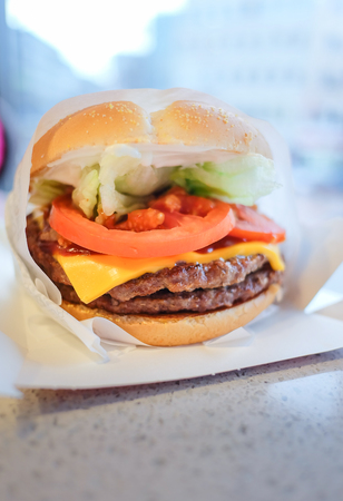 Hamburgerの写真素材