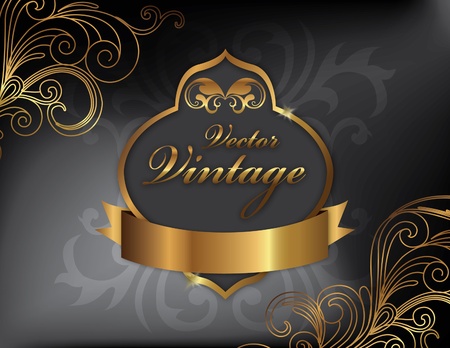 vintage frameのイラスト素材