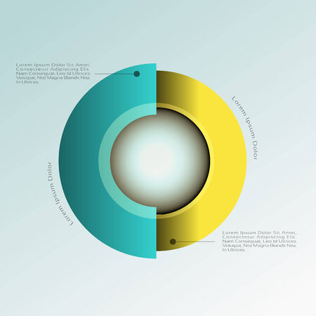 Business Infographics graph Vector.Eps 10のイラスト素材