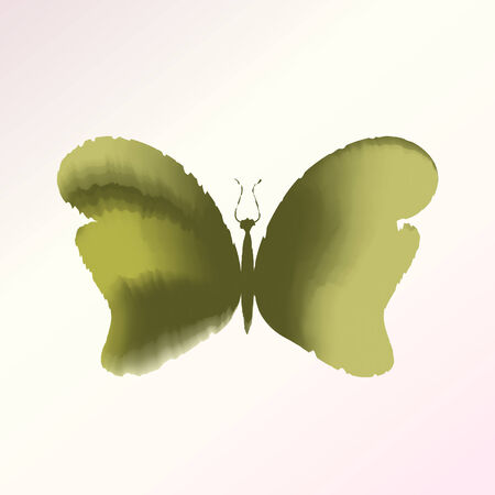 watercolor butterfly vector, Eps 10のイラスト素材