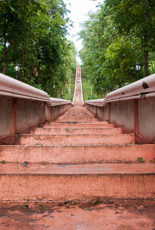 Temple step in Thailand