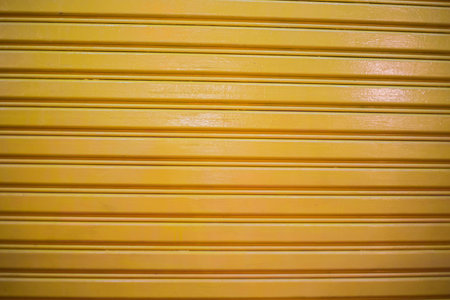 aluminum yellow roller door