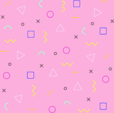 Abstract geometric pattern for background, decor, paper, illustrationsの写真素材