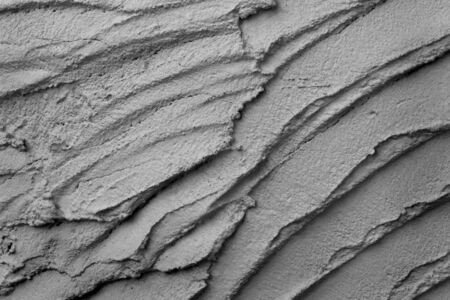 Texture gray plastered wall for backgroundの写真素材