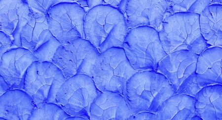 Blue wall texture for background usageの写真素材