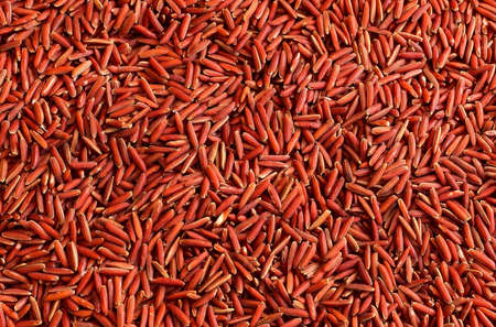 Jasmine Brown Rice close-upの写真素材