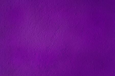 Painted concrete wall purple color abstract background, grunge purple wall.の写真素材