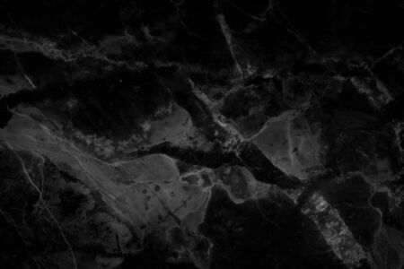Black marble natural pattern for background, abstract natural marble black and white for design art work.の写真素材